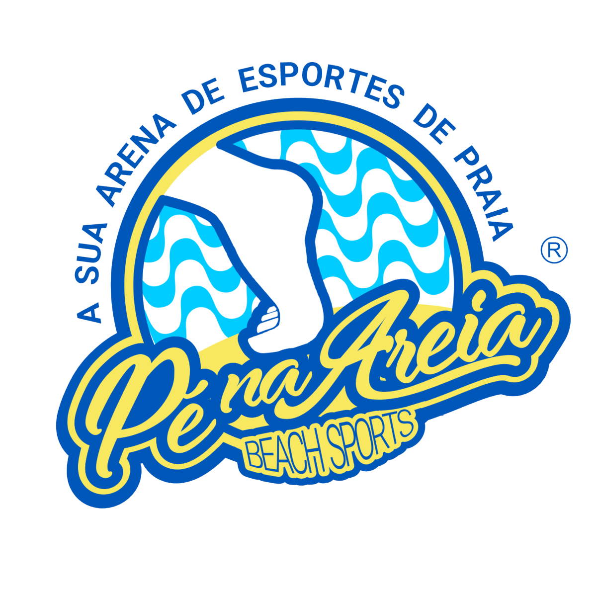 Pé na Areia